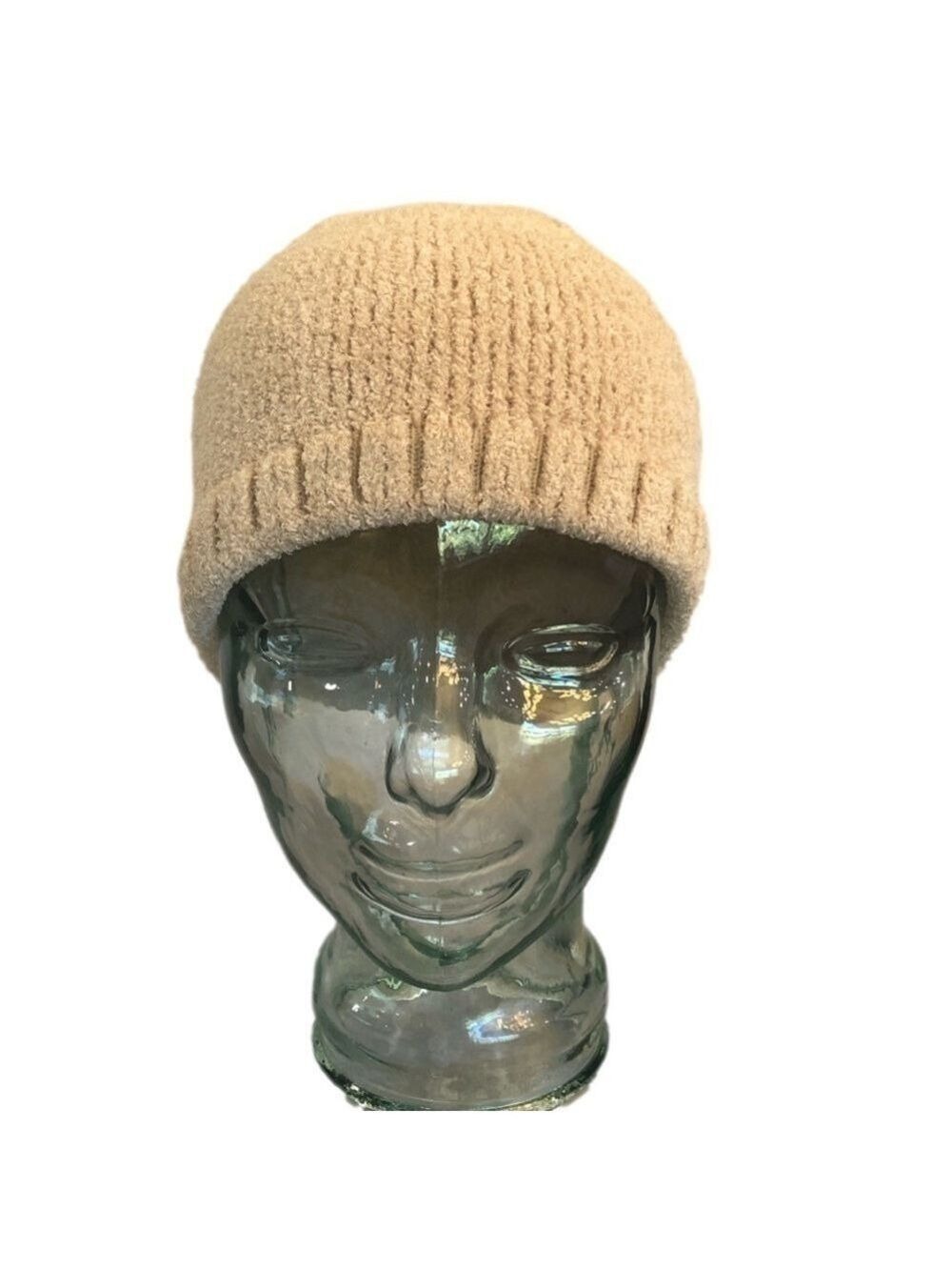Preston & York unisex beanie hat. Beige. OS